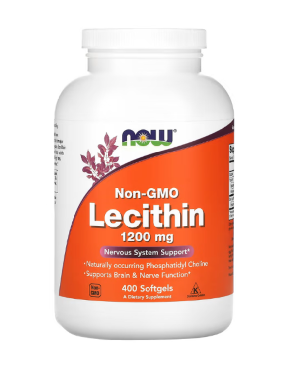 NOW Foods, Non-GMO Lecithin, 1,200 mg, 400 Softgels