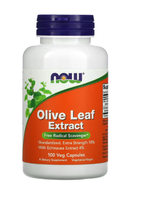 Now Foods, Olive Leaf Extract, 100 Vcaps