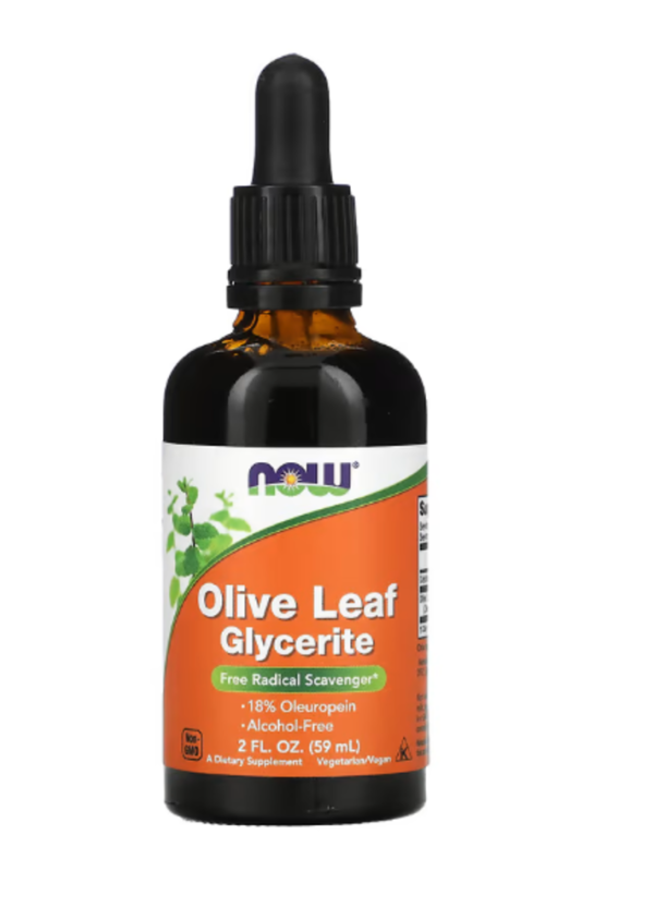 Now Foods, Olive Leaf Glycerite, 2 fl oz (60 ml)