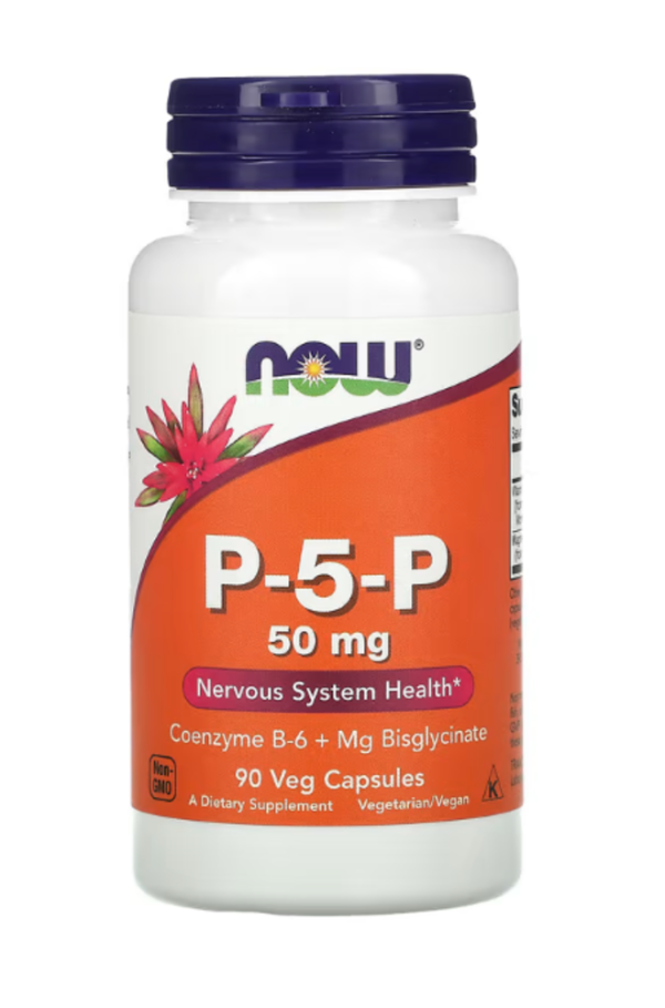 Now Foods, P-5-P, 50 mg, 90 Veg Capsules