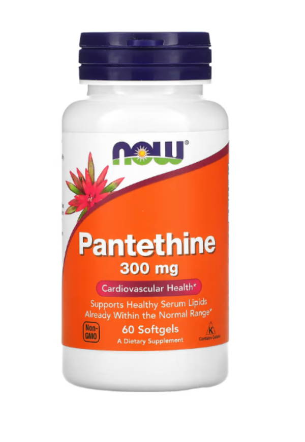 Now Foods, Pantethine, 300 mg, 60 Softgels
