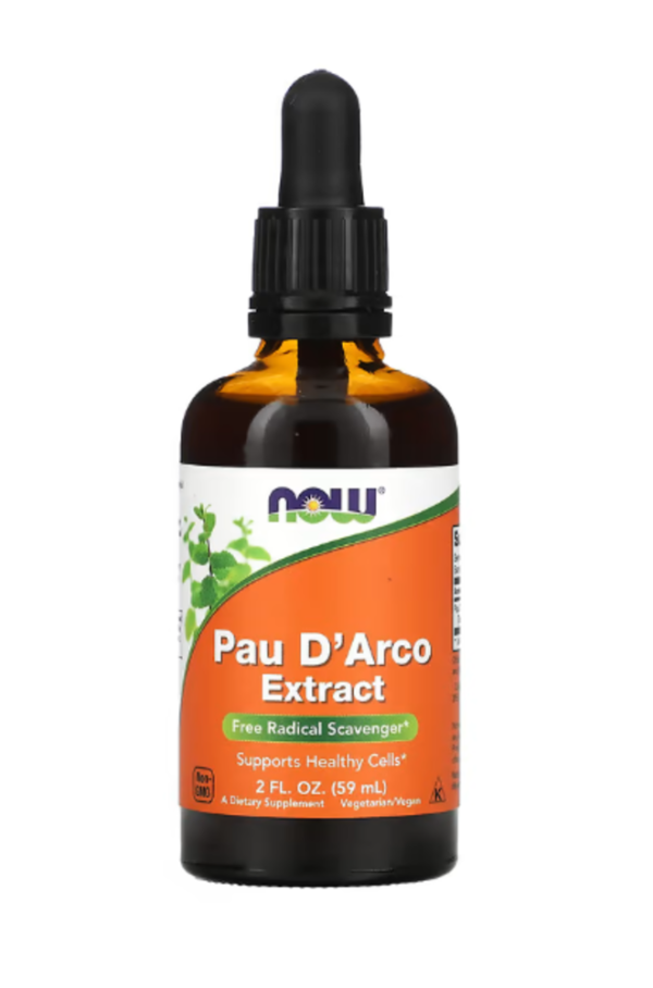 NOW Foods, Pau D'Arco Extract, 2 fl oz (59 ml)
