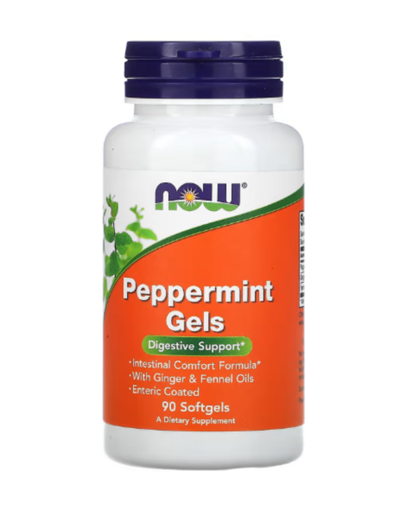 NOW Foods, Peppermint Gels, 90 Softgels
