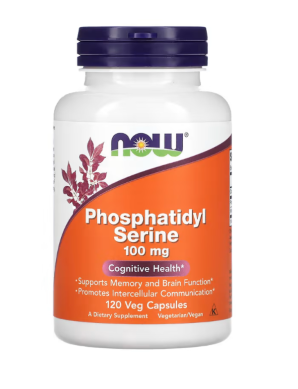 Now Foods, Phosphatidyl Serine, 100 mg, 120 Vcaps
