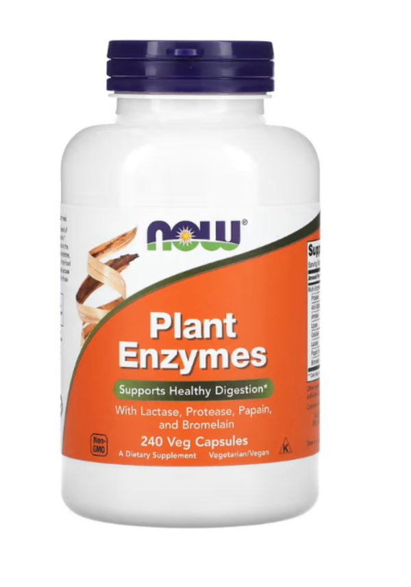 Now Foods, Plant Enzymes, 240 Vcaps