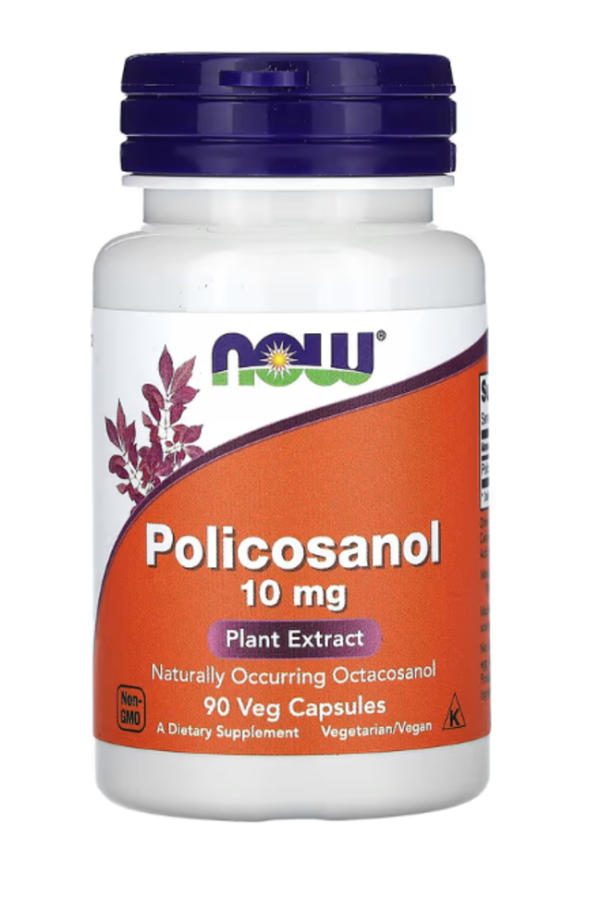 NOW Foods, Policosanol, 10 mg, 90 Veg Capsules