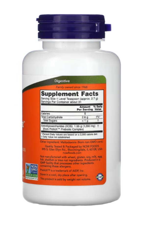 Now Foods, Prebiotic Bifido Boost Powder, 3 oz (85 g)