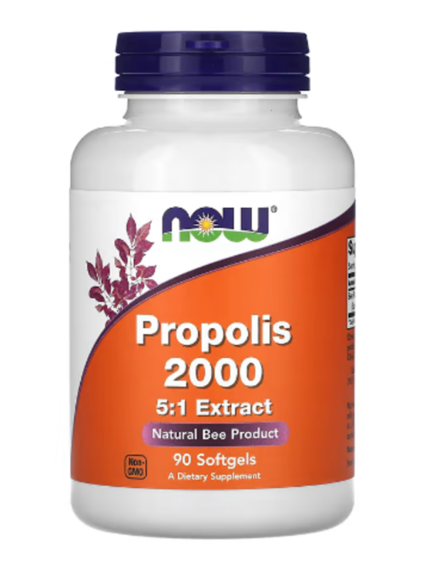 NOW Foods, Propolis 2000, 5:1 Extract, 90 Softgels
