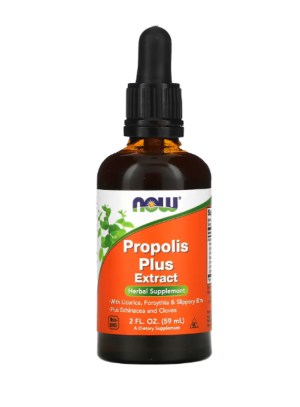 Now Foods, Propolis Plus Extract, 2 fl oz (60 ml)