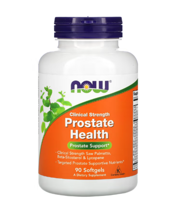 Now Foods, Prostate Health, Clinical Strength, 90 Softgels