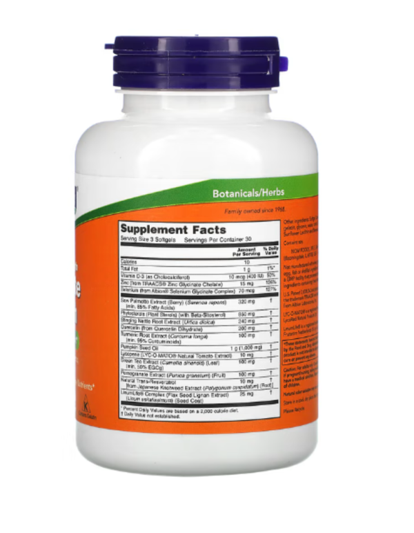 Now Foods, Prostate Health, Clinical Strength, 90 Softgels
