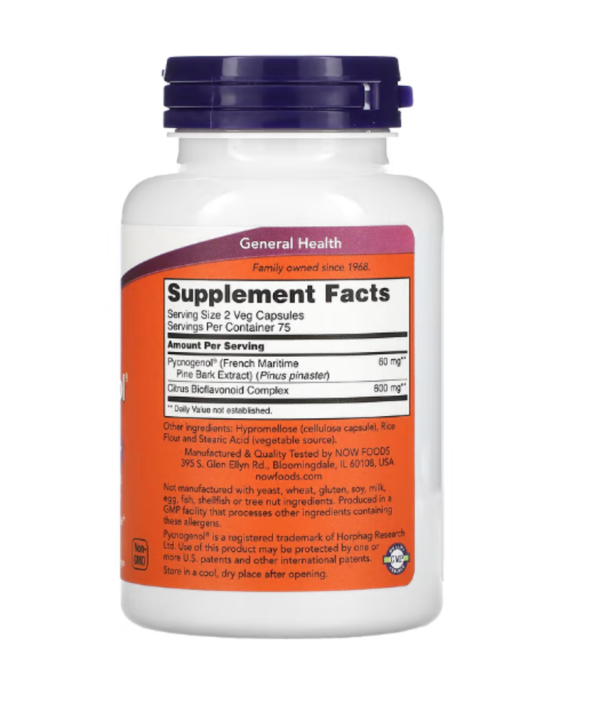 Now Foods, Pycnogenol, 30 mg, 150 Capsules