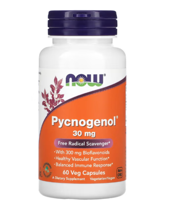 Now Foods, Pycnogenol, 30 mg, 60 Capsules