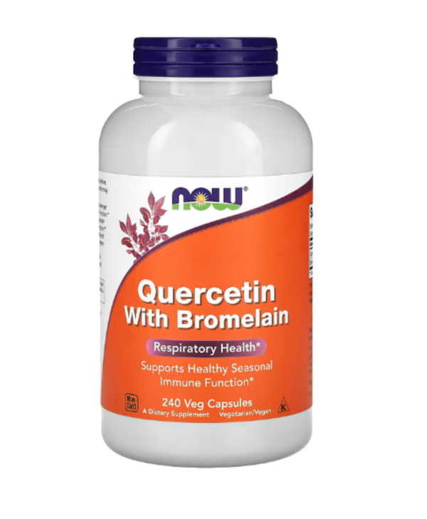 Now Foods, Quercetin with Bromelain, 240 Veg Capsules