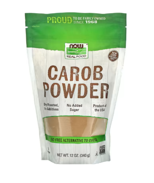 Now Foods, Real Food, Carob Powder, 12 oz (340g)