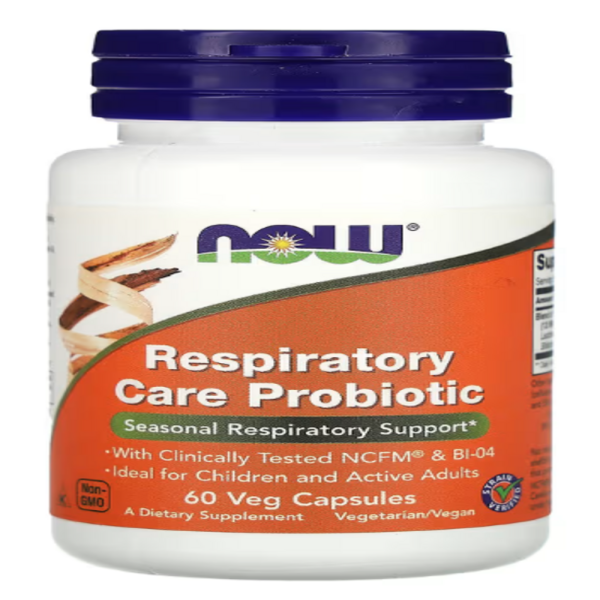 NOW Foods, Respiratory Care Probiotic, 60 Veg Capsules