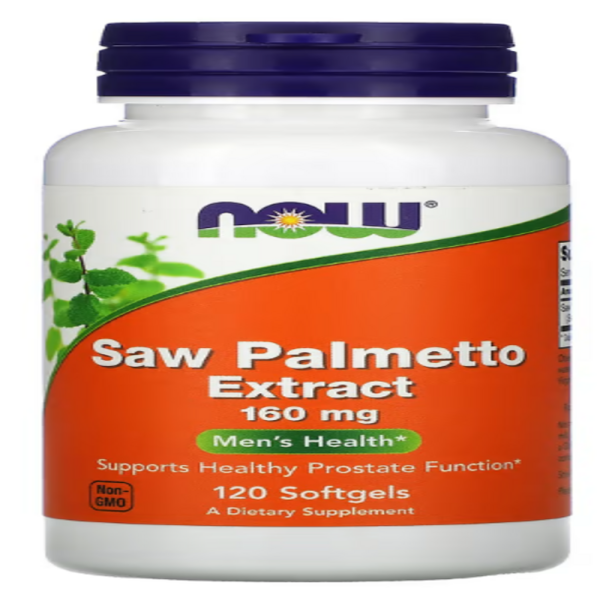 Now Foods, Saw Palmetto Extract, 160 mg, 120 Softgels