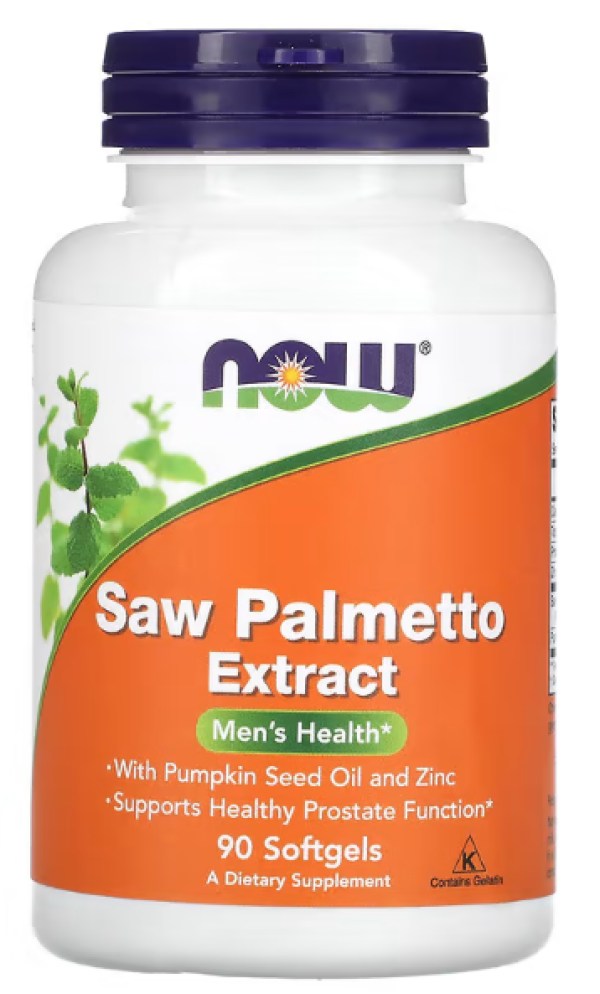 NOW Foods, Saw Palmetto Extract, , 90 Softgels