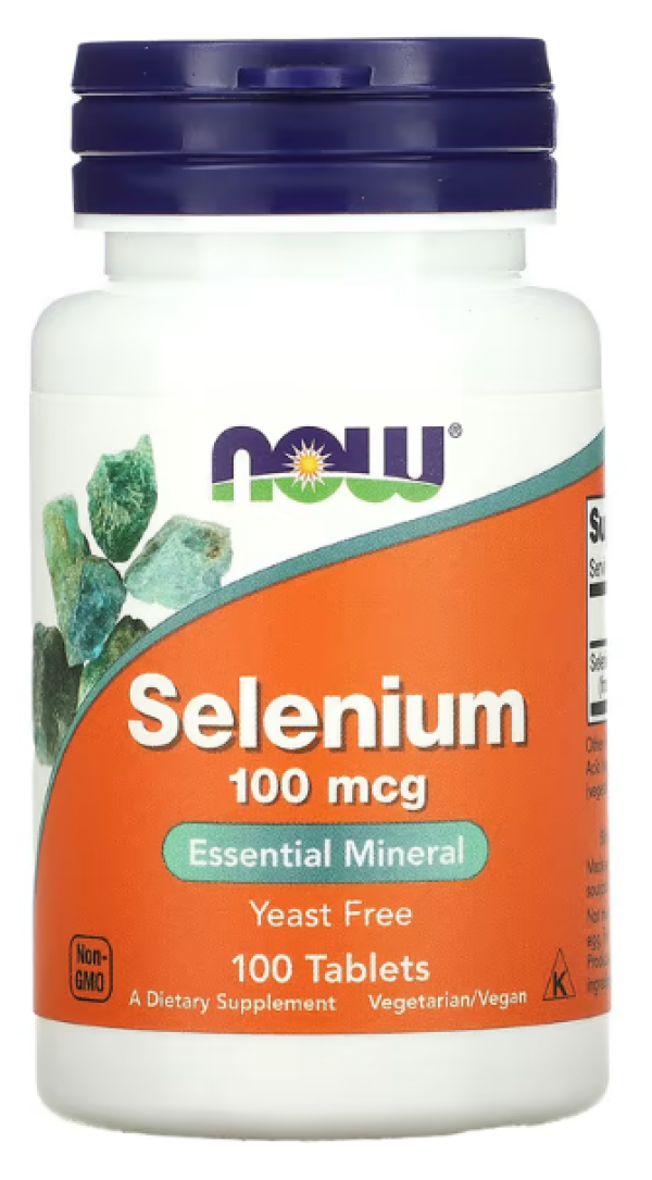 NOW Foods, Selenium, 100 mcg, 100 Tablets