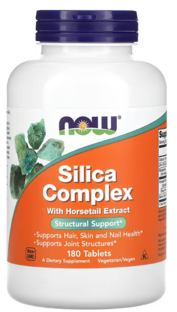 Now Foods, Silica Complex, 500 mg, 180 Tablets