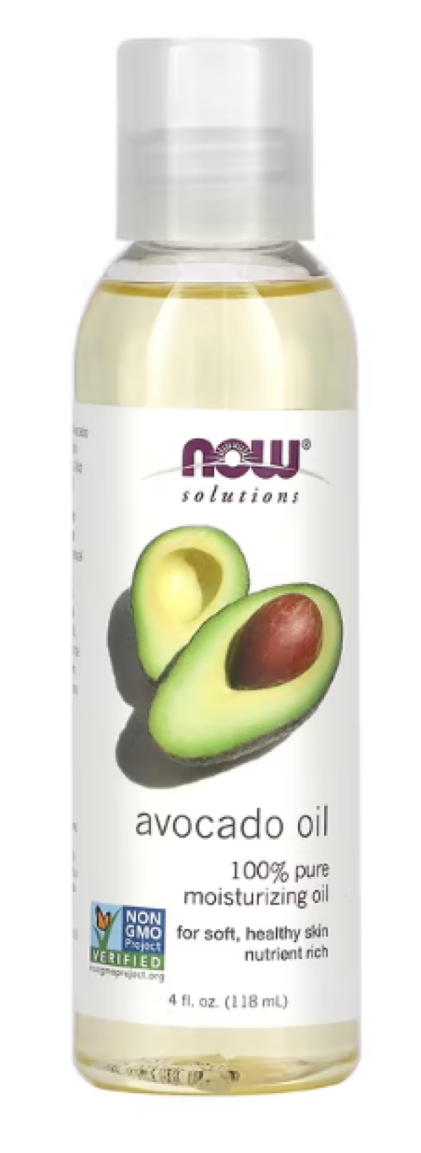 Now Foods, Solutions, Avocado Oil, 4 fl oz (118 ml)