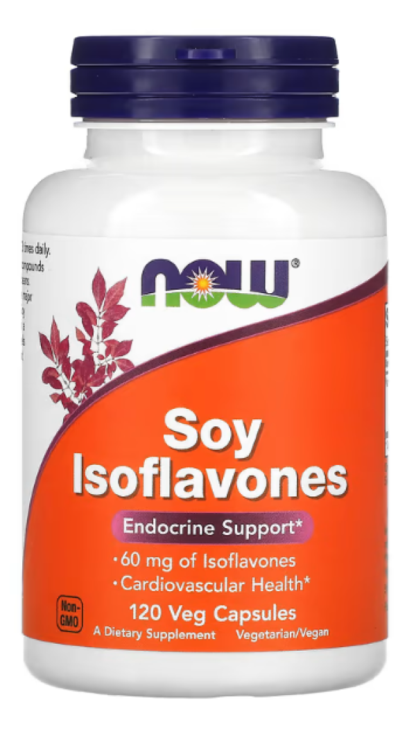 Now Foods, Soy Isoflavones, Extra Strength, 120 Vcaps