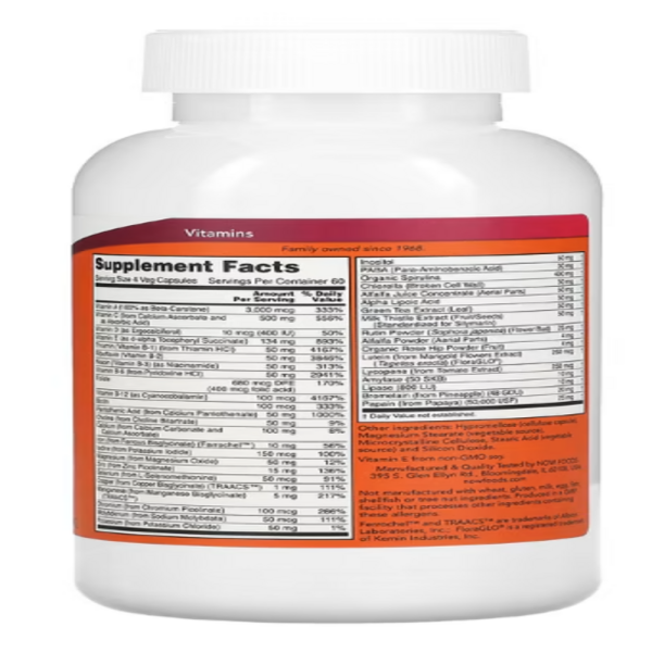 NOW Foods, Special Two, Multi Vitamin, 240 Veg Capsules