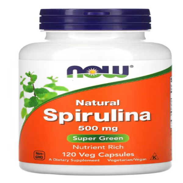 Now Foods, Spirulina, Nutrient Rich Superfood, 500 mg, 120 Vcaps