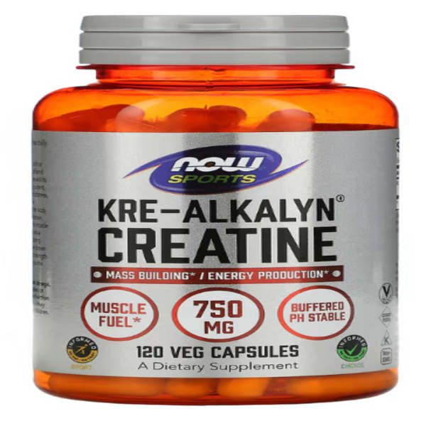NOW Foods, Sports, Kre-Alkalyn Creatine, 120 Capsules