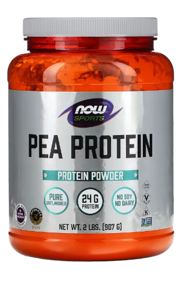 NOW Foods, Sports, Pea Protein, Pure Unflavored, 2 lbs (907 g)