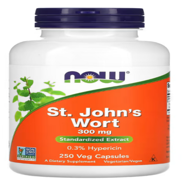 NOW Foods, St. John's Wort, 300 mg, 250 Veg Capsules