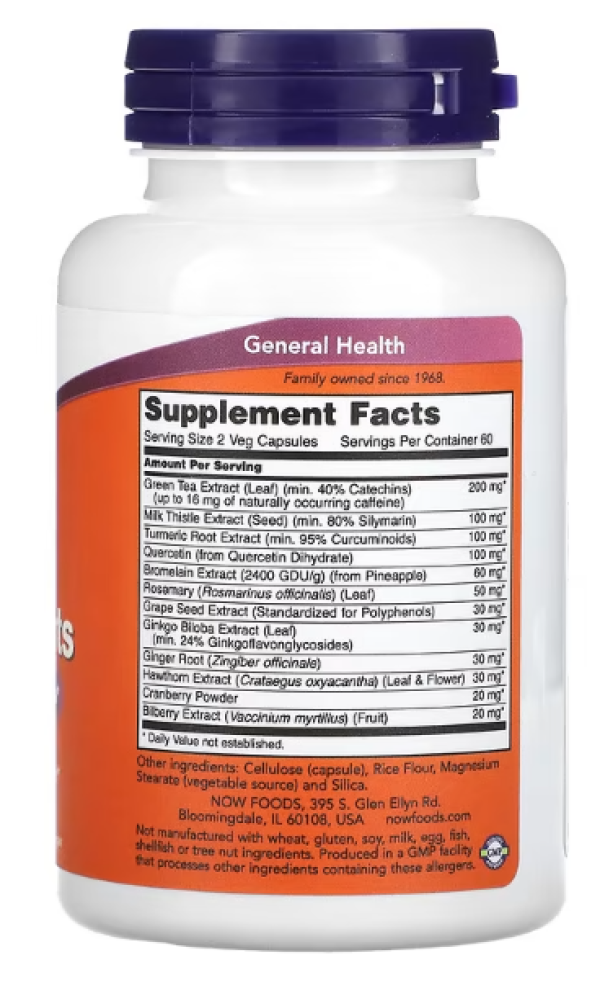Now Foods, Super Antioxidants, 120 Veg Caps