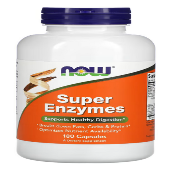 Now Foods, Super Enzymes, 180 Capsules