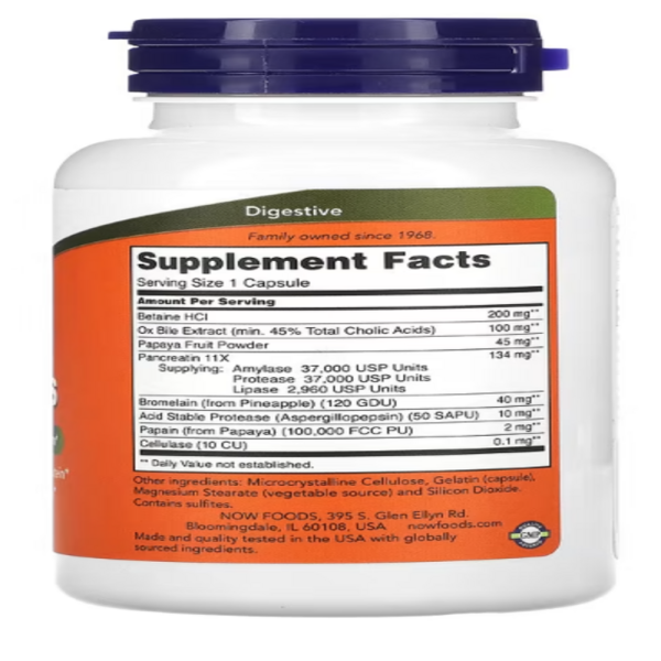 NOW Foods, Super Enzymes, 90 Capsules