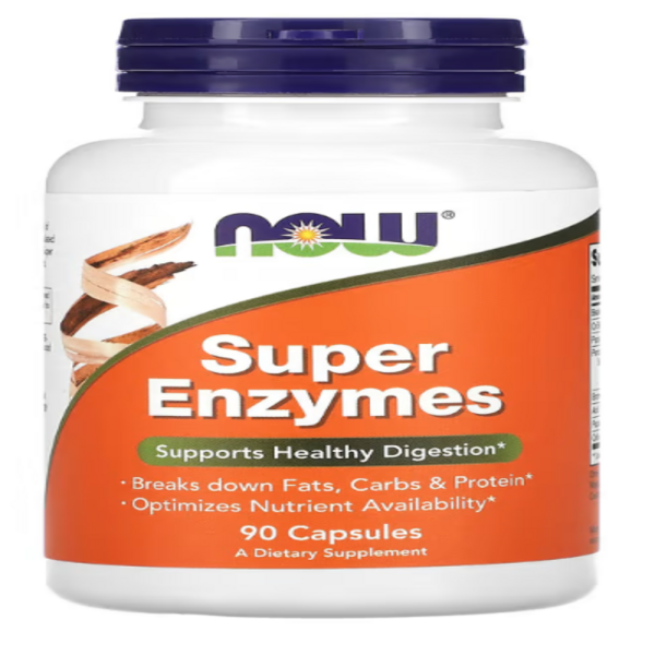 NOW Foods, Super Enzymes, 90 Capsules