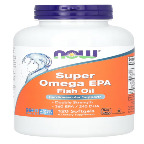 NOW Foods, Super Omega EPA Fish Oil, 120 Softgels