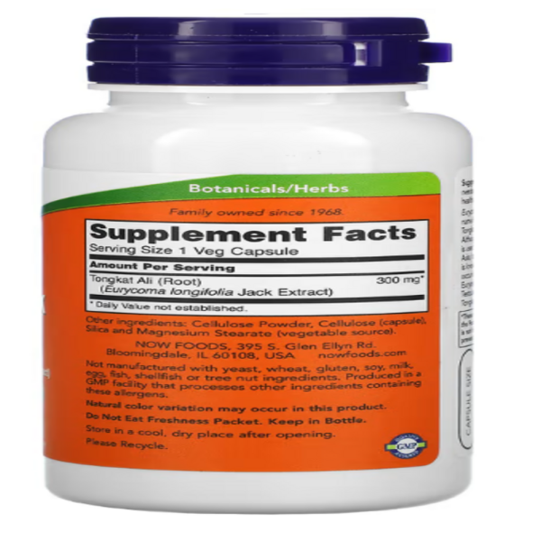 NOW Foods, TestoJack 300, 300 mg, 60 Veg Capsules