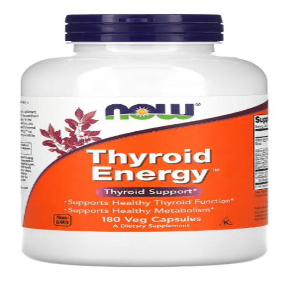 Now Foods, Thyroid Energy, 180 Vcaps