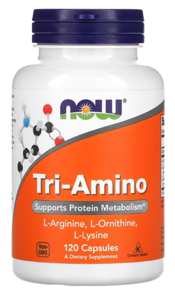 Now Foods, Tri-Amino, 120 Capsules