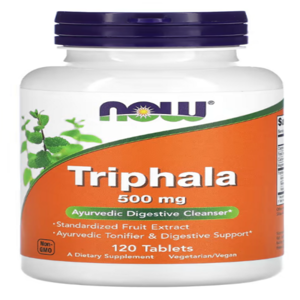 Now Foods, Triphala, 500 mg, 120 Tablets
