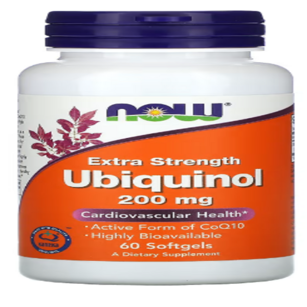 NOW Foods, Ubiquinol, 200 mg, Extra Strength, 60 Softgels