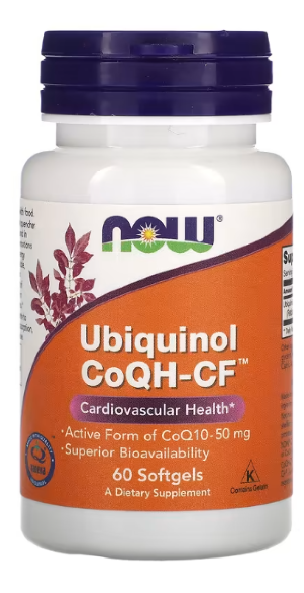 Now Foods, Ubiquinol CoQH-CF, 60 Softgels