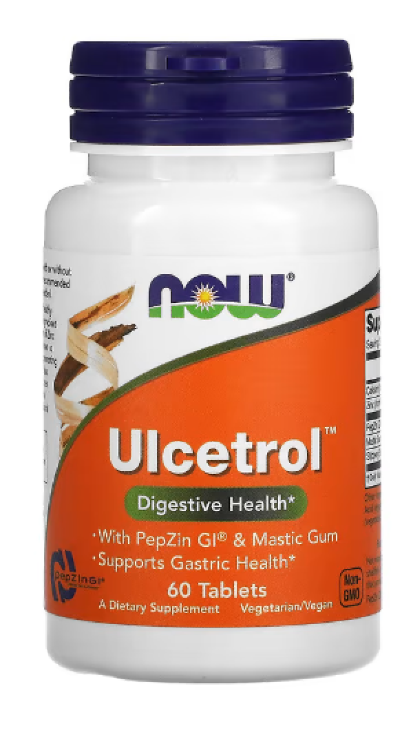 Now Foods, Ulcetrol, 60 Tablets