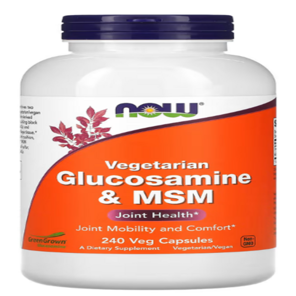 NOW Foods, Vegetarian Glucosamine & MSM, 240 Veg Capsules