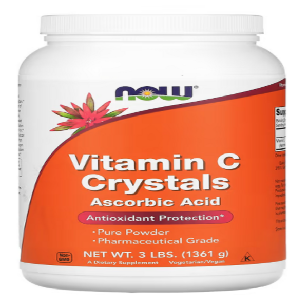 Now Foods, Vitamin C Crystals, 3 lbs (1361 g)