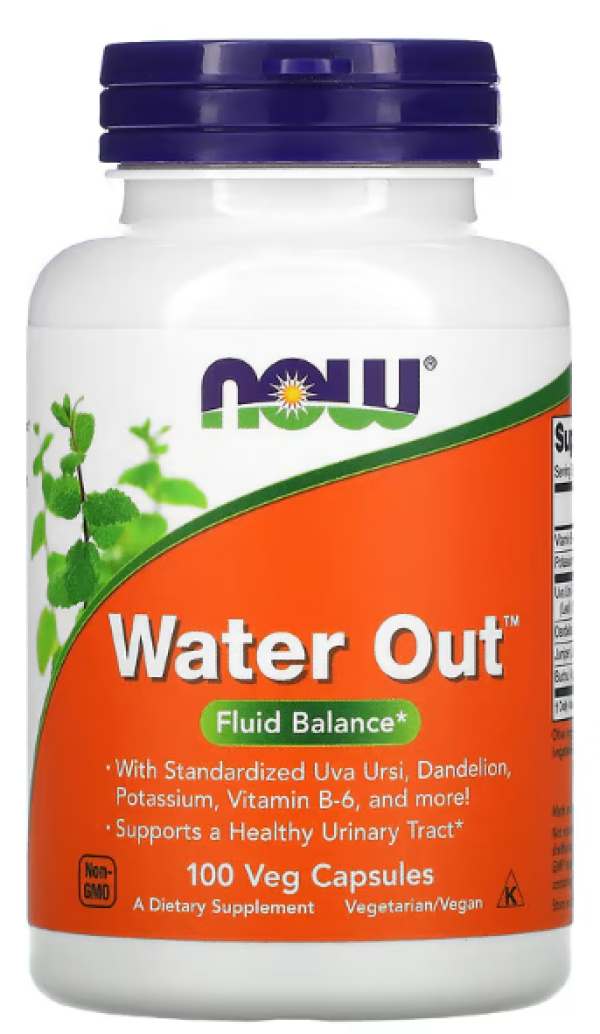 Now Foods, Water Out, Herbal Diuretic, 100 Vcaps
