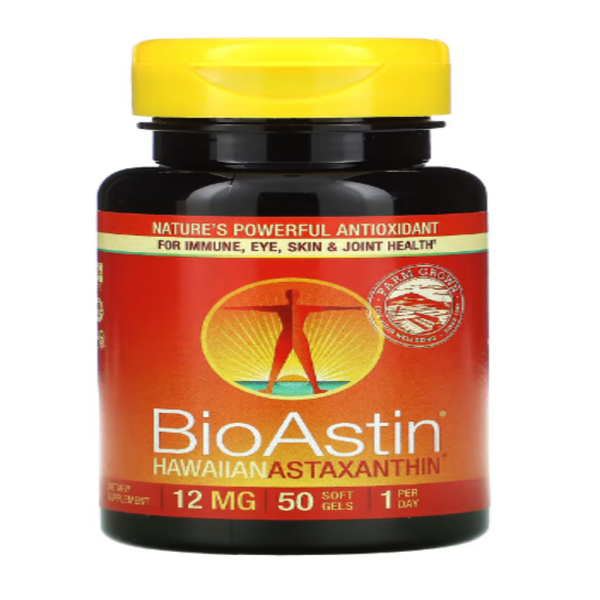 Nutrex Hawaii, BioAstin, Hawaiian Astaxanthin, 12 mg, 50 Soft Gels