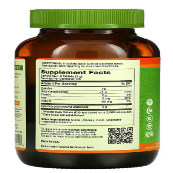 Nutrex Hawaii, Pure Hawaiian Spirulina, 400 Tablets
