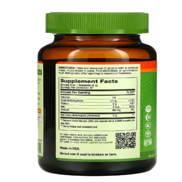 Nutrex Hawaii, Pure Hawaiian Spirulina, Powder, 5 oz (142 g)