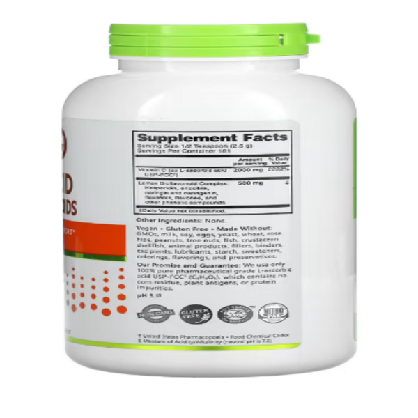 NutriBiotic, Immunity, Ascorbic Acid with Bioflavonoids, Crystalline Powder, 16 oz (454 g)